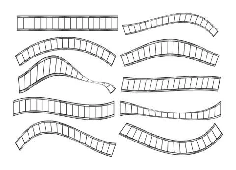 Film strip vector Stock Illustration