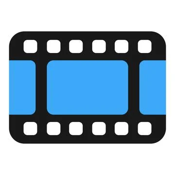Film vector icon Stock Illustration