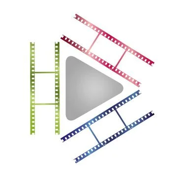  Film, Video, Play Button, Software, Logo Film, Video, Play Button, Softwa... Foto stock