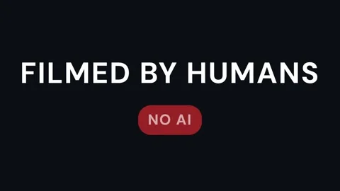 Filmed by humans text Vidéo 340574776