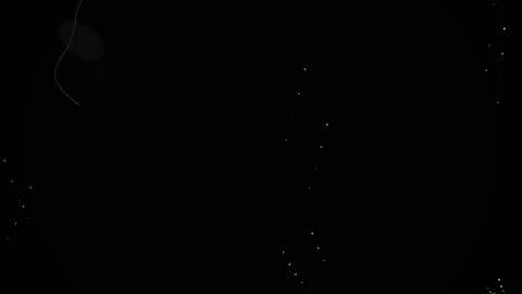 Filmgrain texture overlay with subtle white noise and dust particles on black Stock Footage 345962096