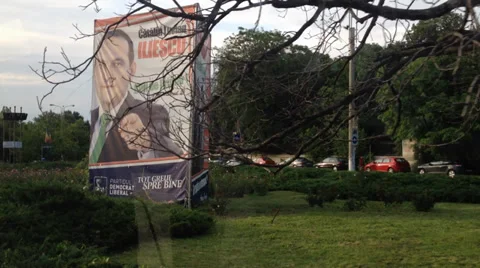 Filming on bus in Tei Stock Footage 33892829