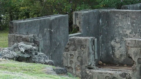 Filming on June 17, 2015 Historic Park of Geoje POW Camp in geojedo island, K Vídeos de archivo 169781237