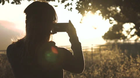 Filming With Mobile Phone Stock Footage 68217911