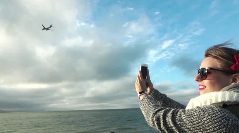 Filming With Mobile Phone Stock Footage 68378704