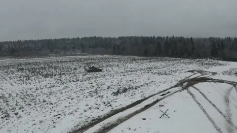 Filming of tanks. Stock Footage 147348726