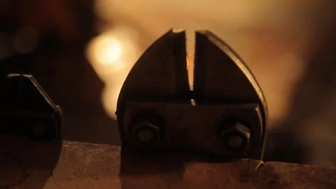 Filming of the welding process through equipment Video stock 136661509