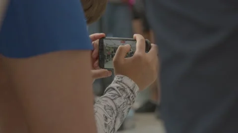 FilmOnIphoneLEGS Stock Footage 166078812