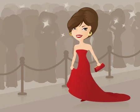 Filmstar Stock Illustration
