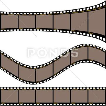 Filmstrip Stock Illustration