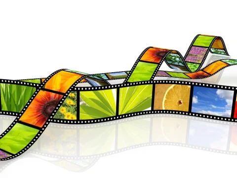 Filmstrip Stock Illustration