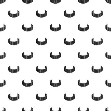 Filmstrip pattern creating a seamless media background Stock Illustration