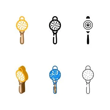 Filter bartender pack color icon vector Stock Illustration