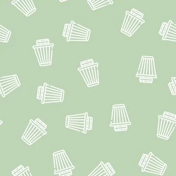 Filter car line vector seamless pattern 스톡 일러스트
