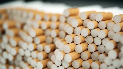 Filter cigarettes Stock-Footage 21834391