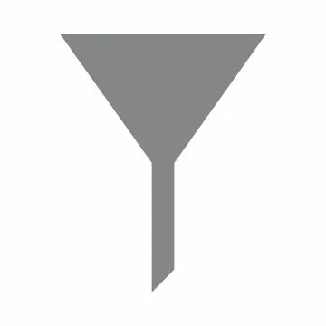 Filter icon illustration Illustrazione stock