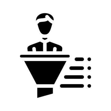 Filter kyc glyph icon vector illustration 스톡 일러스트