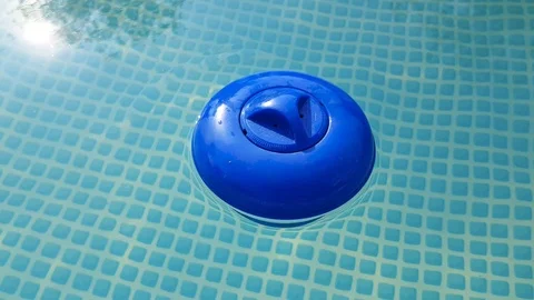 Filter in the pool Stock Footage 91145472