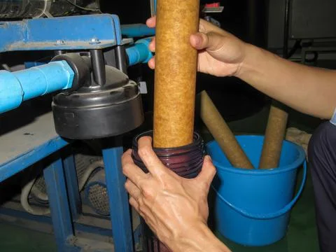 Filter of reverse osmosis Stockfoto's