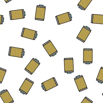 Filter smoke vector seamless pattern Stock Illustration
