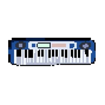 Filter synthesizer pixel art vector illustration イラスト素材
