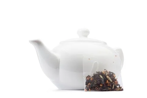 Filter tea bag 库存照片