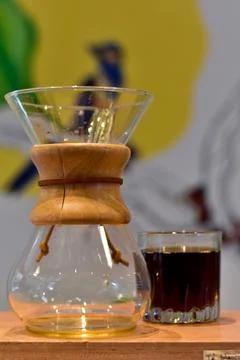 Filtered coffe Stockfoto's