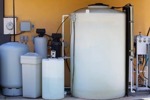 Filtering system water Stock Photos