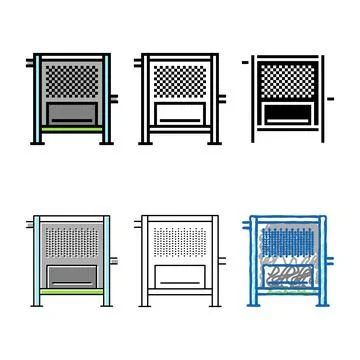 Filtration beer types production color icon vector Stock Illustration