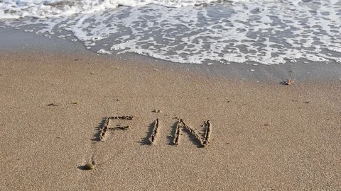 Fin Stock Footage 95430548