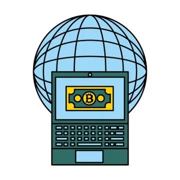 Fin tech business Stock Illustration