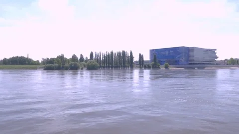 Fina building Budapest Stock Footage 83764458