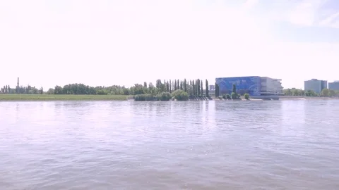 Fina building Budapest Stock Footage 83764484