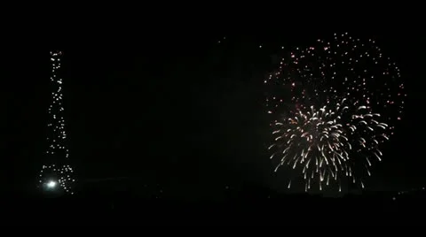 Final 14 juillet 2012 Paris 04 Stock Footage 11384722