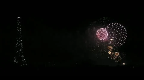 Final 14 juillet 2012 Paris 02 Stock Footage 11385254