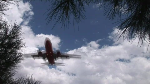 FInal Approach Stock Footage 861584