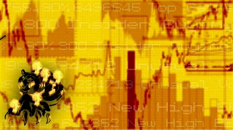 Final bearmarket Stock Footage 751941