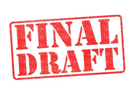 FINAL DRAFT Stock Illustration