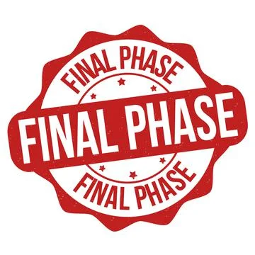 Final phase grunge rubber stamp Stock Illustration