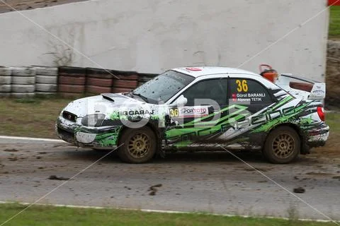 Final Race of Turkish Rallycross Championship Stock Photos