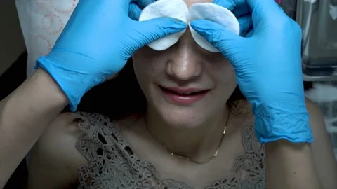 The final result of the microblading procedure. 스톡 동영상 92200999