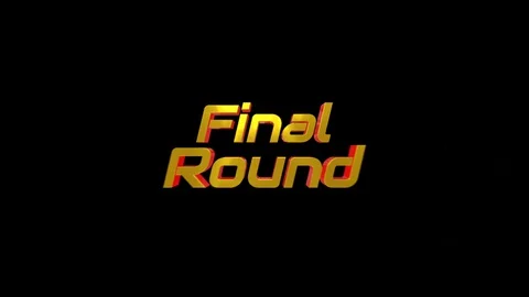 FINAL ROUND  Stock Footage 128627025
