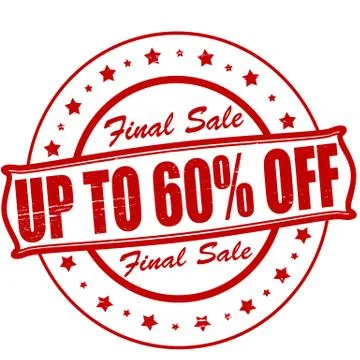 Final sale Stock Illustration