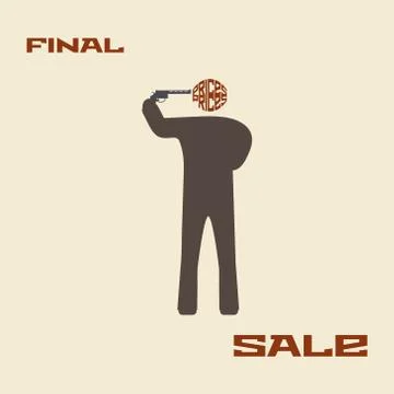 Final sale vector illustration Stock Illustration