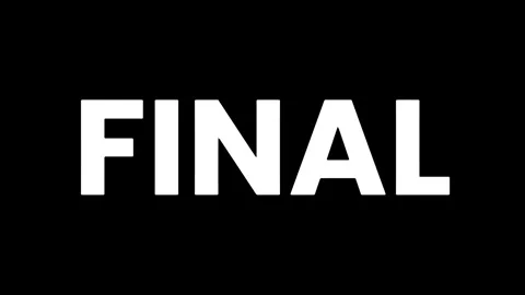 FINAL - TEXT DISPLAY ANIMATION 스톡 동영상 277650121