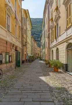 Finalborgo in Italy Foto stock
