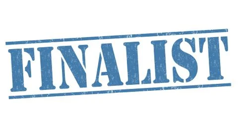 Finalist stamp Stock Illustration