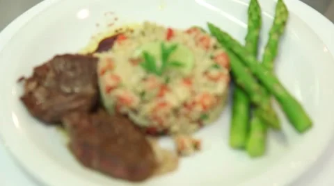 Finalized dish Stock Footage 46531732