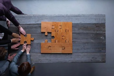 Finally finding solution Stock Photos