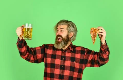 Finally pizza time. Pizza is better when shared. Pizzeria restaurant. Gourmet Stock Photos